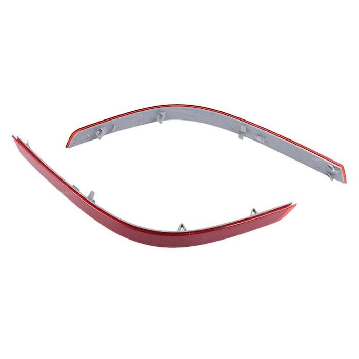 2518200174 Car Left Rear Bumper Fog Light Parking Warning Reflector