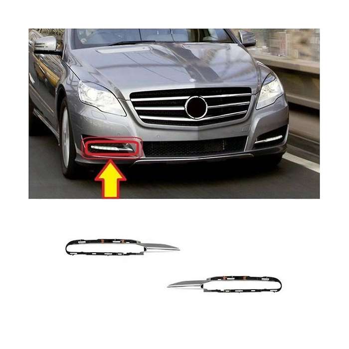 2518852923 2518853623 Front Bumper Grille Fog Light Grille Cover Auto for - W251 R Class 2009-2013
