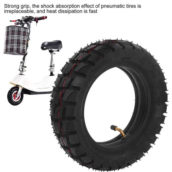 255X80 Tire Inner Tube Outer Tyre for Electric Scooter 10X Dualtron Upgrade 10 Inch Off Road Tire