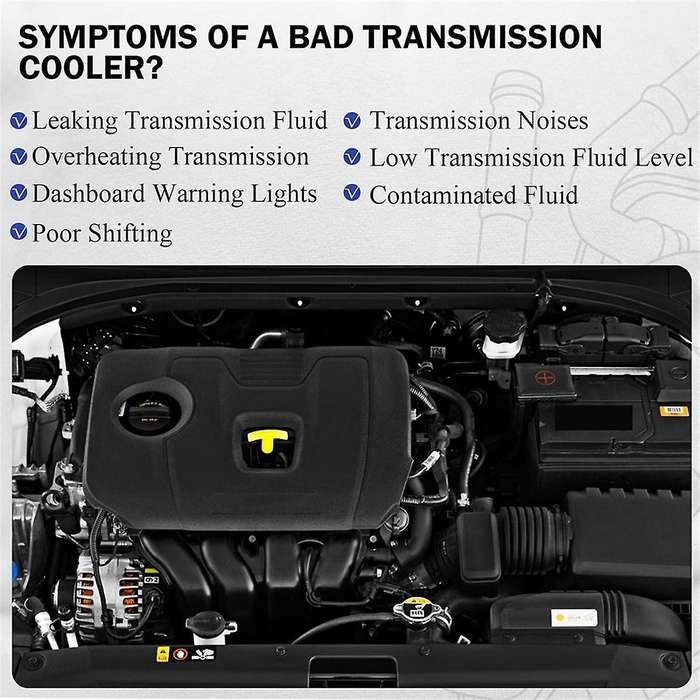 25620f2000 Transmission Oil Radiator for 1.6l 2.0l 17-18 25620-f2000