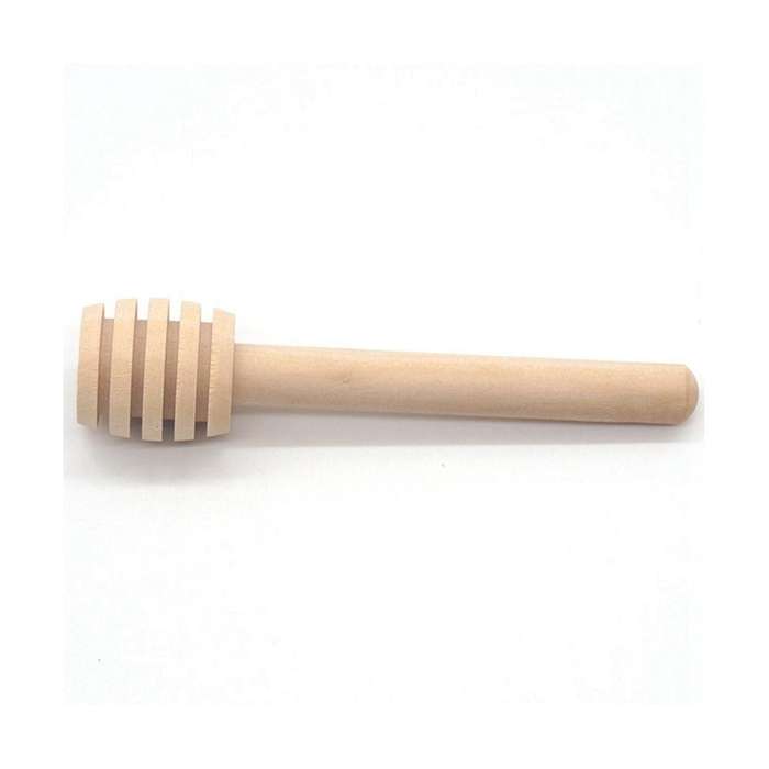 25Pcs Long Handle Wood Honey Spoons Mixing Sticks Dipper Honey Extractor for Jar Coffee Milk Tea Sup