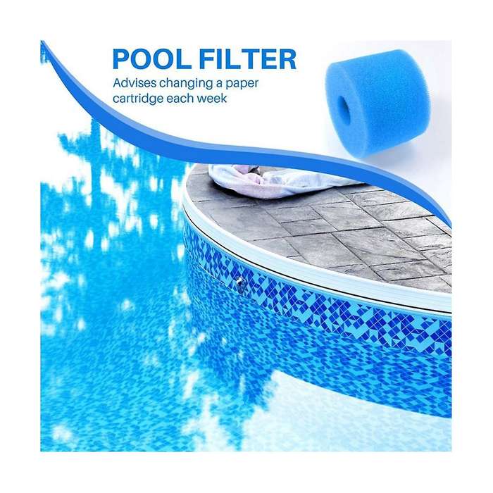 25pcs for Pure Spa Reusable Washable Foam Hot Tub Filter S1 Type Swimming Pool Filter Sponge