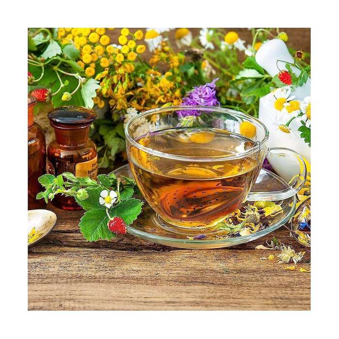 25pcs Tea Strainer Stainless Steel Tea Ball Infuser Loose,extended Chain Hook for Seasonings Cup Pa