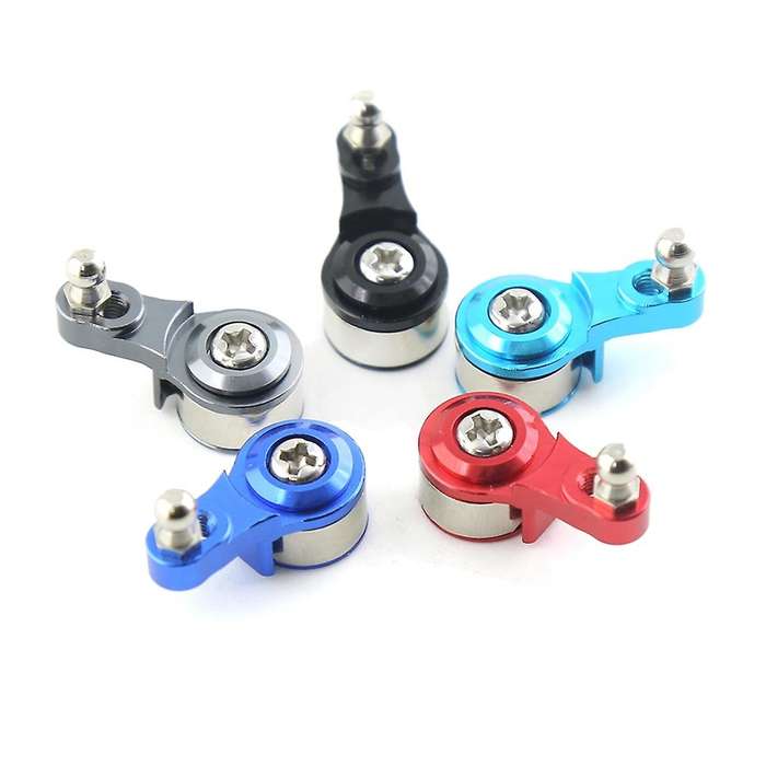 25t Metal Adjustable Damping Servo Arm Servo Horn for 1/10 Rc Crawler Car Trx4 -4 Trx6 Upgrade Part