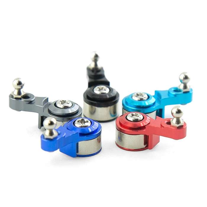 25t Metal Adjustable Damping Servo Arm Servo Horn for 1/10 Rc Crawler Car Trx4 -4 Trx6 Upgrade Part