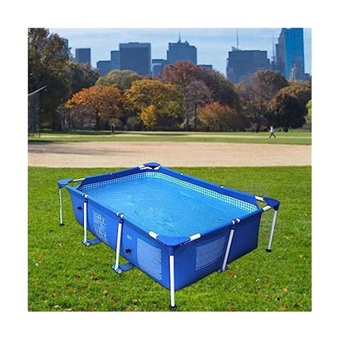 260x170cm Pool Cover Rectangular Pool Bubble Cover Insulation Dustproof Canvas Pool Blanket Pool Acc
