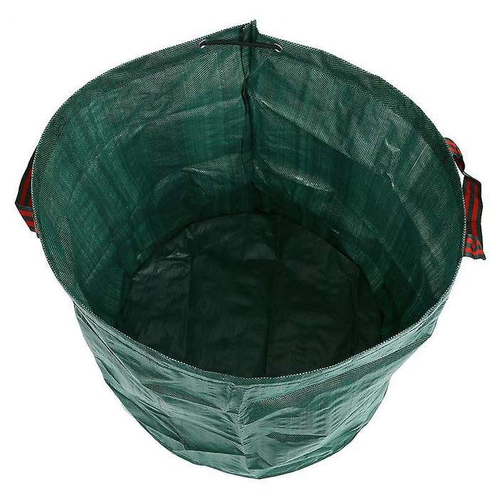 270l Garden Waste Bag Strong Waterproof Heavy Duty Reusable Foldable Rubbish Grass Sack