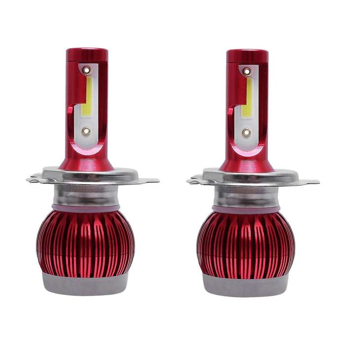 2800W Mini H4 LED Headlight Conversion Fog Bulb Kit 420000LM White 6000K X