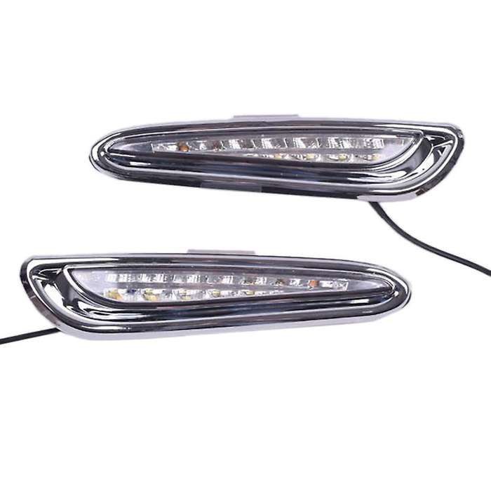 2Color Car Turn Signal Fog Lamp LED Daytime Running Light for 3 Axela DRL 2010-2013