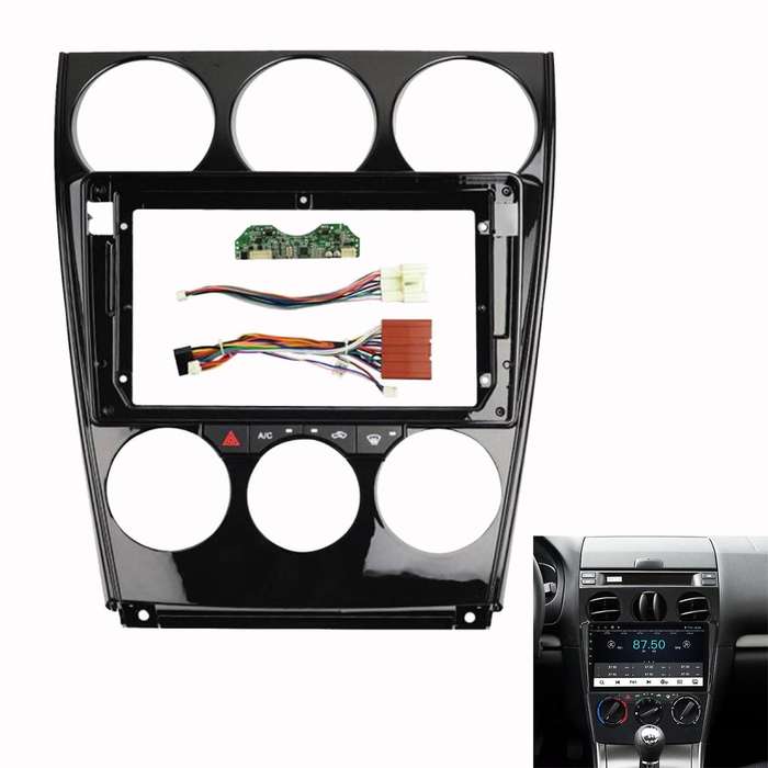 2din Car Radio Fascia for 6 2004-2016 Dvd Stereo Plate Adapter Mounting Dash Installation Bezel Tri