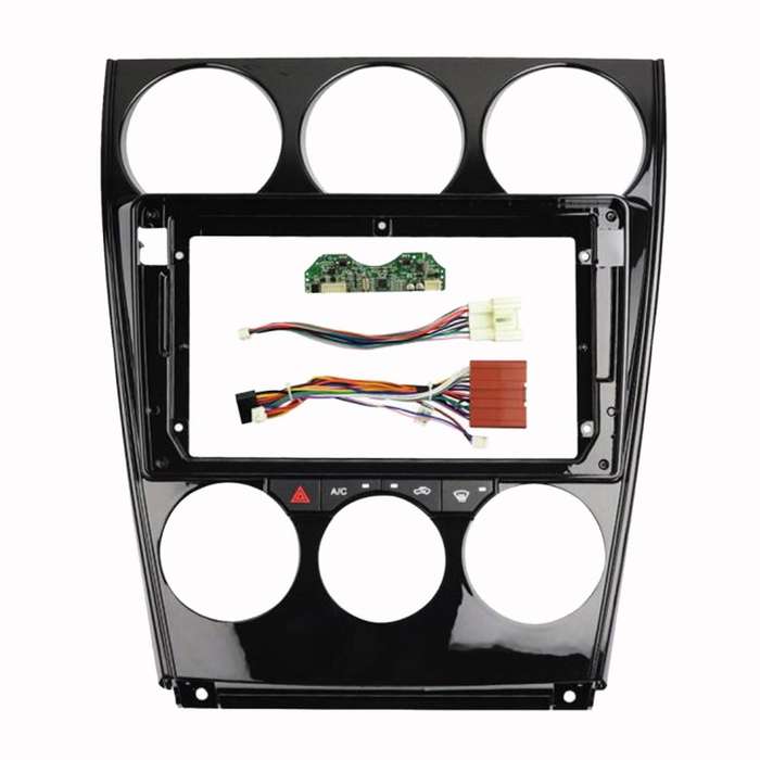2din Car Radio Fascia for 6 2004-2016 Dvd Stereo Plate Adapter Mounting Dash Installation Bezel Tri