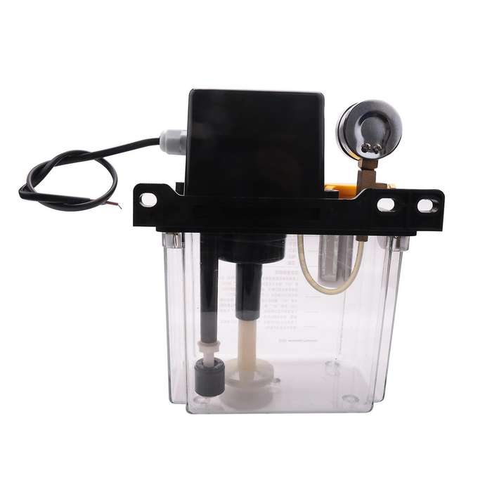 2L Automatic Lubricating Oil Lubrication Pump with Pressure Gauge