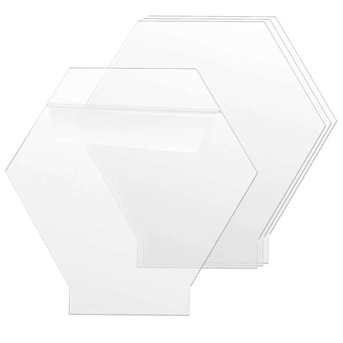 2mm Acrylic Blanks for Light Clear Acrylic Sheets with Protective Film for Table , Diy Display Proj