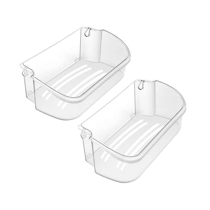 2-pack 240356402 Refrigerator Door Bin Replacement Part, Compatible for Refrigerator Door Shelf Part