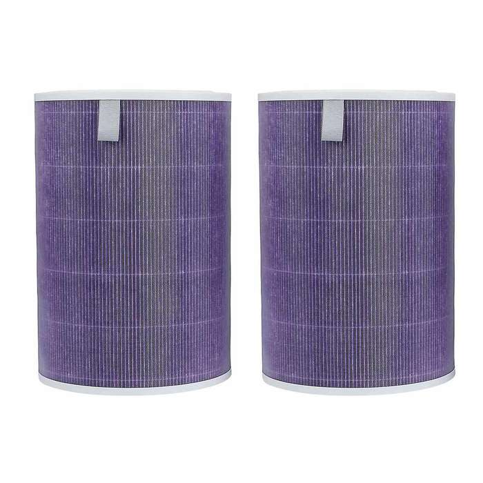 2Pack Air Filter Filter Elements for Mi Air Purifier 1/2/3/2S/Pro (Not Include Activated Carbon Filt