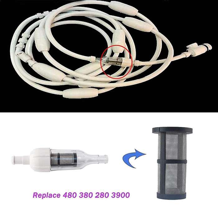 2Pack Pool Cleaner 48222 Filter Screen for 280 380 3900 Sport 480 48-080 Pool Cleaner Replacement