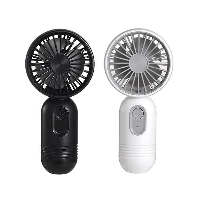 2pack Portable Handheld Mini Fan, Usb Rechargeable Personal Fan with 3 Speeds for Travel/camping/ou