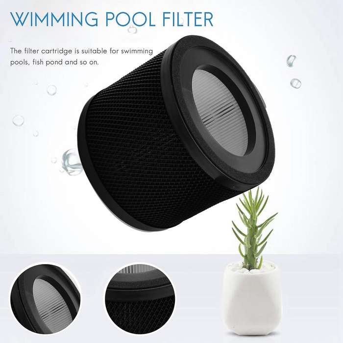 2-pack Replacement True Hepa Filters Compatible for Tt-ap001 and Va-ee014 Air Purifiers