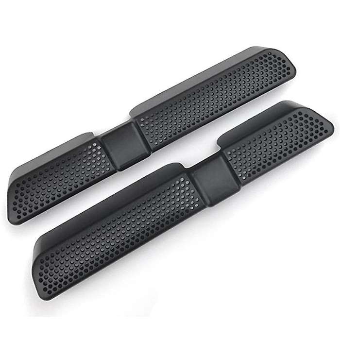 2PC Car Air Outlet Cover for 2016-2018 Back Seat Under Car Rear Seat Air Conditioning Vent Cover