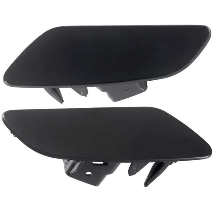 2PC Front Bumper Headlight Washer Nozzle Head Light Jet Cover for 17-20 971807753G2X 971807754G2X