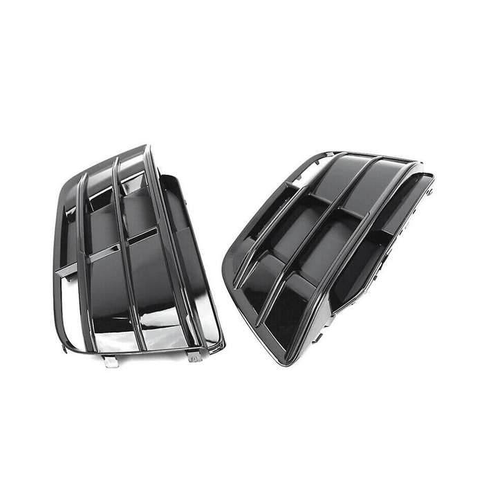 2pc Set Front Bumper Fog Light Lamp Cover Bezel for Sq5 Q5 2018-2022 80a807679m 80a807680m