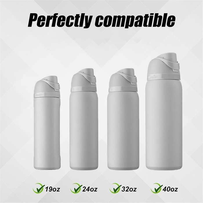 2pc Stopper Replacement 2pc Button for FreeSip 19/24/32/40oz,Silicone Plug Gasket Top Lid Bottle Mou