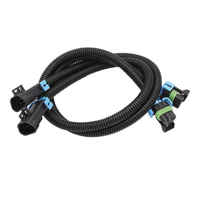 2Pcs 24 inch Oxygen O2 Sensor Header Extension Harness for LS3 LS7