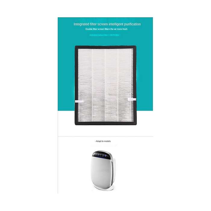 2pcs 310x240x35mm Hepa Filter Activated Carbon Filter for Kj20fe-nh3 Air Purifier Parts