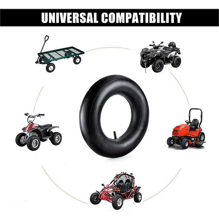 2Pcs 4.80/4.00-8 Inch Tire Inner Tubes for Heavy Duty Cart,Like Hand Trucks, Garden Carts,Mowers and