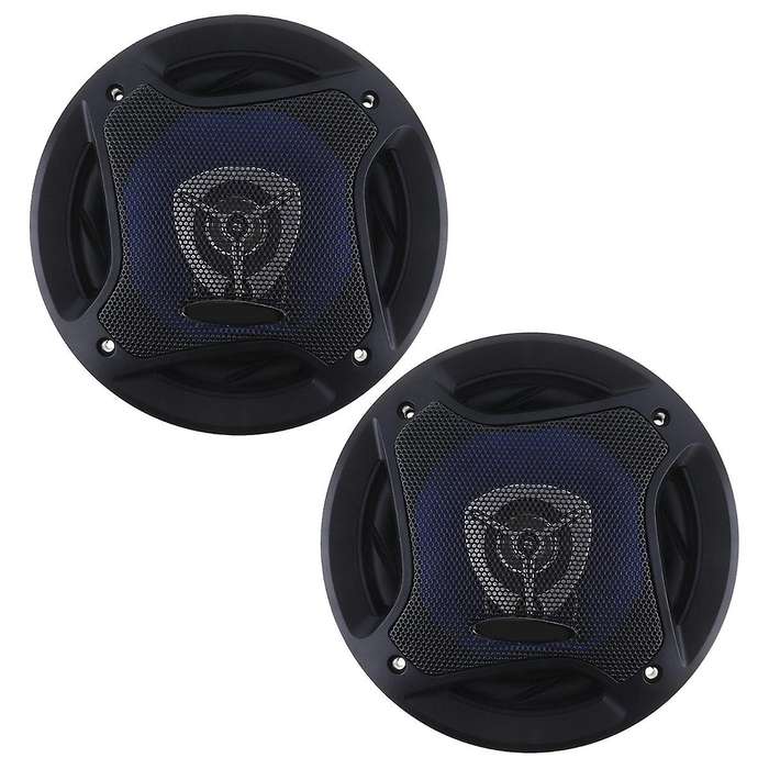 2Pcs 6.5 Inch 500W Car HiFi Coaxial Speaker Vehicle Door Auto Audio Music Stereo Full Range Frequenc
