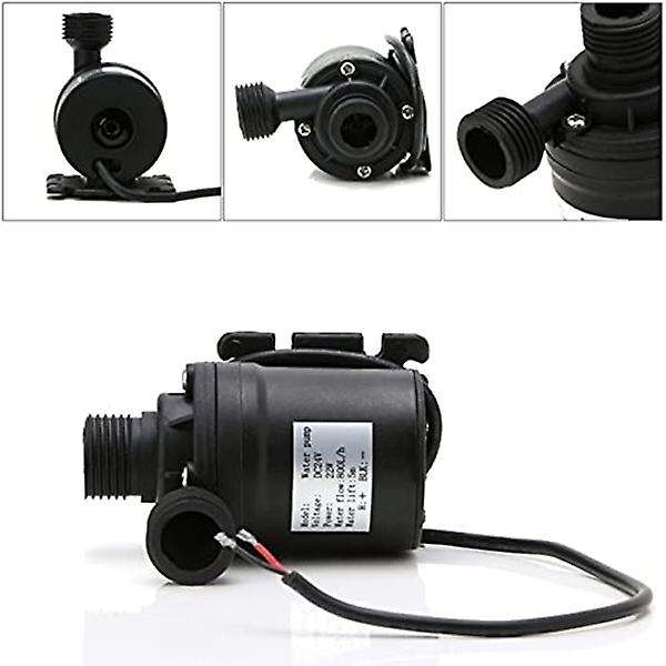 2PCS 800L/H 5M Submersibles Water Pumps Solar Brushless Motor Wate Pump Circulation Pump(DC12V and D