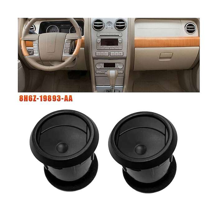 2pcs 8h6z-19893-aa Dash Board A/c Heat Vent Louvre for Mkz Mercury 2006-2009 Air Outlet Duct