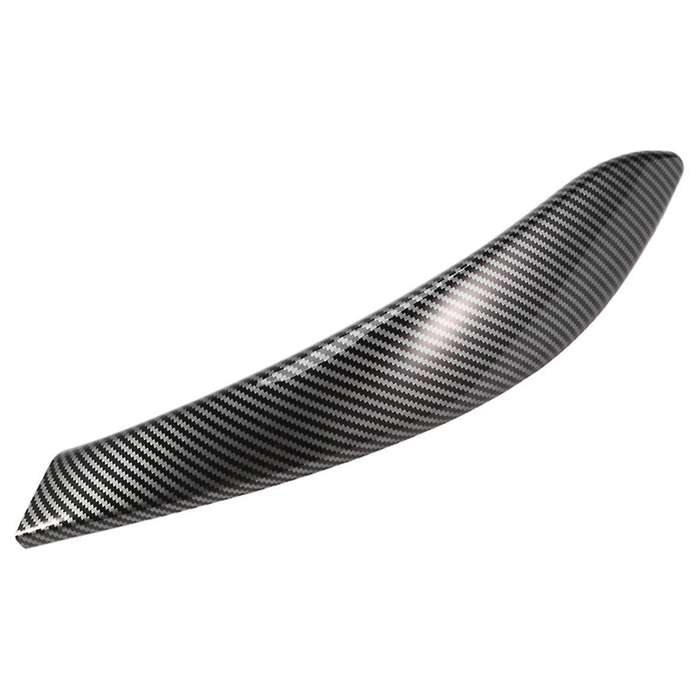 2Pcs ABS Carbon Fiber Door Handle Trim Interior Door Pull Handle Cover for 3 4 Series F30 F31 M3 F32