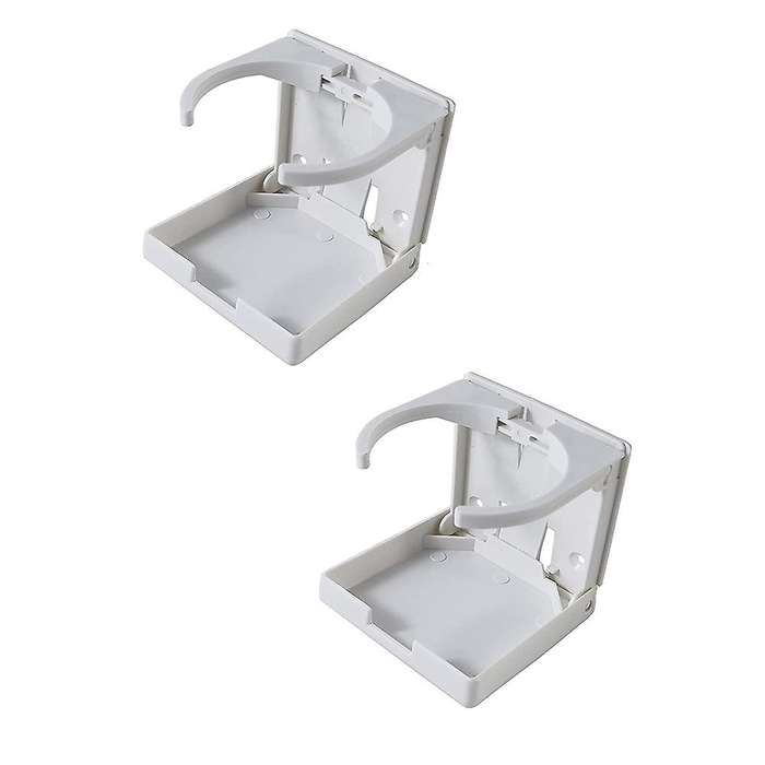 2PCS Adjustable Folding Drink Holder Universal Car Cup Bottle Holder for Marine Boat Caravan Car Tr