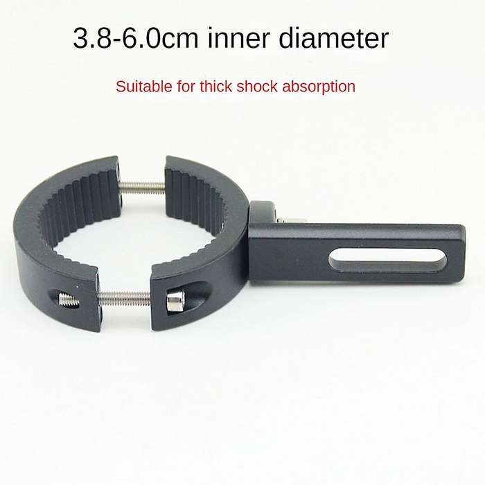 2pcs Adjustable Motorcycle Headlight Holder Motorcycle Light Bracket Universal Headlight Spotlight M