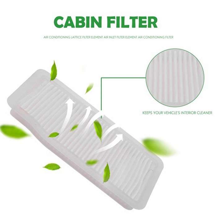 2Pcs Air Conditioner External Cabin Filter for W204 C E-Class COUPE -Class GLK260 GLK300 GLK350 FT99
