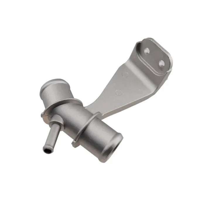 2PCS Aluminium Car Engine Coolant Water Outlet Pipe 1657722030 16577-22030 for for 09-17 1.8L L4