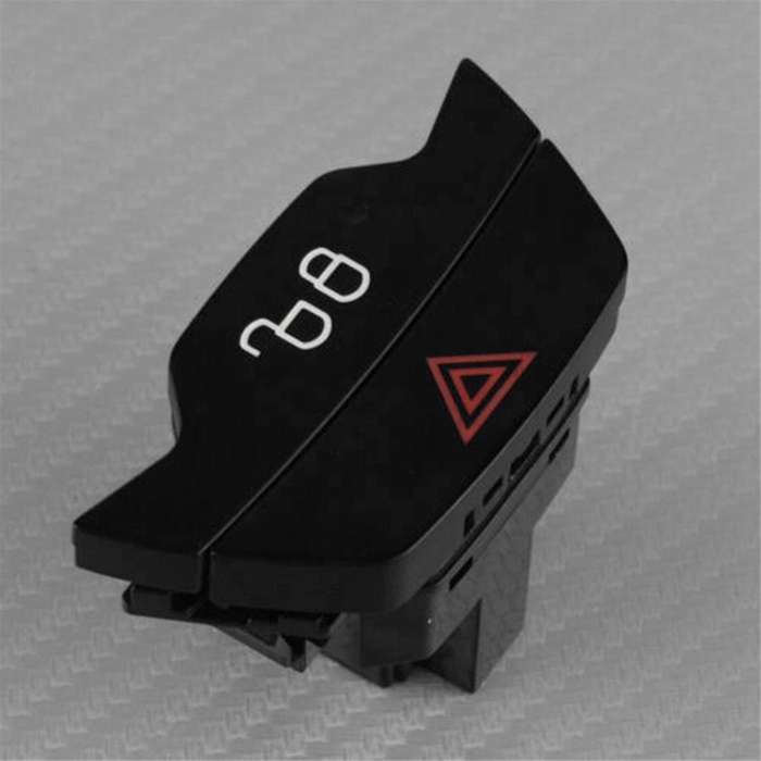 2Pcs Automotive Hazard Warning Light Door Lock Switch for C-MAX Kuga Transit