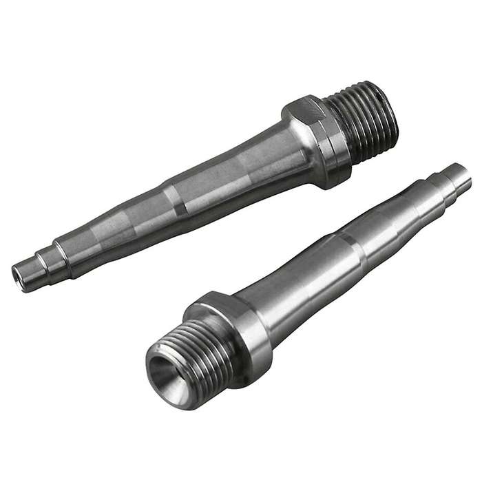 2Pcs Bicycle Titanium Pedal Spindles Fit for Zero X1 X2 & Light Action 78Mm Pedal Spindles