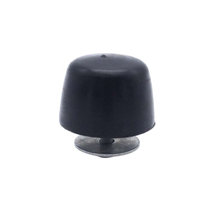 2pcs Black Rubber Bumper Cushion Hood Bump Stop Replacement for Wrangler Yj Jk 1987-2018