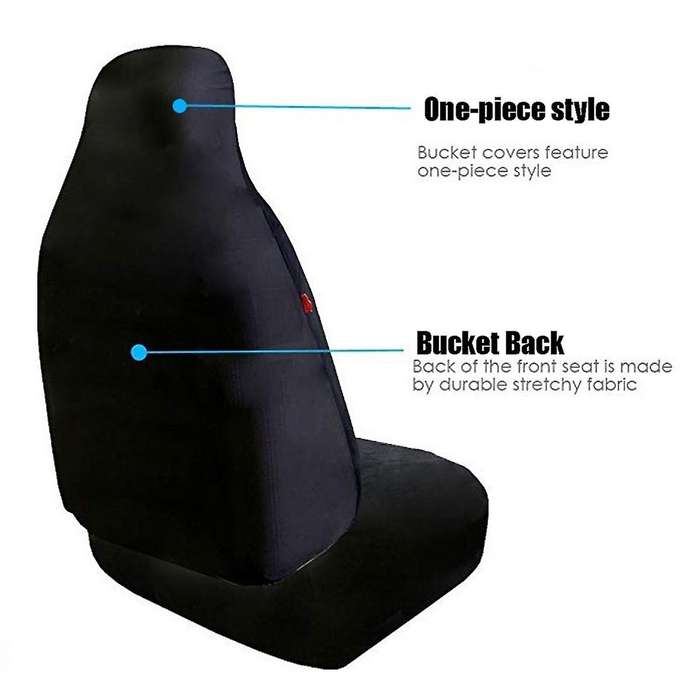 2Pcs Blue Butterfly Little Pink Flower Car Universal Seat Cushion Cover Car Decorative Seat Cover