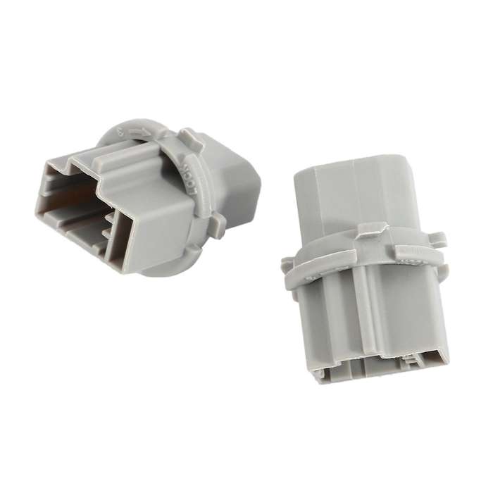 2Pcs Brake Tail Lamp Rear Light Socket Holder Compatible Accord Odyssey