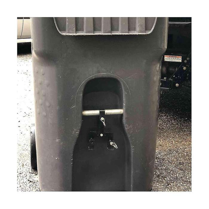 2pcs Can Couplers to Hook Multiple Wheeled Trash Containers Garbage Bin Connector