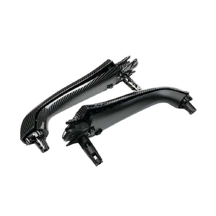 2pcs Car Abs Carbon Fiber Interior Door Handle Decorative Cover for X3 X4 G01 G02 2018 -2023