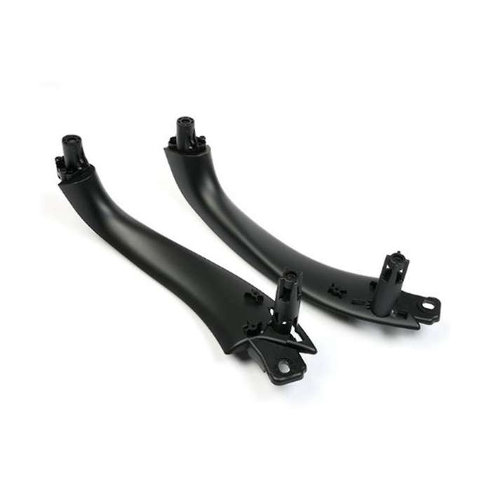 2pcs Car Abs Black Interior Door Handle Decorative Cover for X3 X4 G01 G02 2018 -2023
