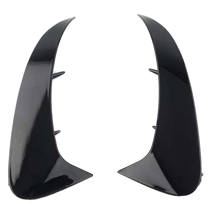 2PCS Car ABS Rear Bumper Side Vent Canards Cover Trim for A Class W177 A200 A220 Sedan 2019 2020