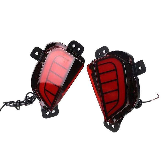 2Pcs Car Bumper Lamp for Rear Light 2016 2017 2018 2019 Year Car Accessories LED Tail Light Tail Lig