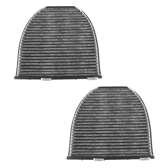 2Pcs Car Cabin Air Filter Cooling System 2128300318 2048300018 for W204 W212 Activated Air Filter