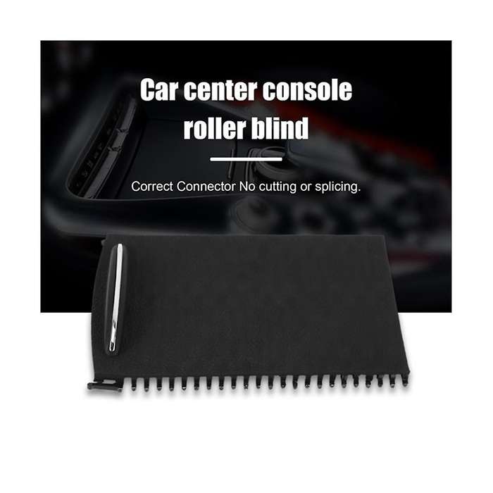 2PCS Car Center Console Sliding Shutters Cup Holder Roller Shutter Cover for C-Class W203 00-07 203
