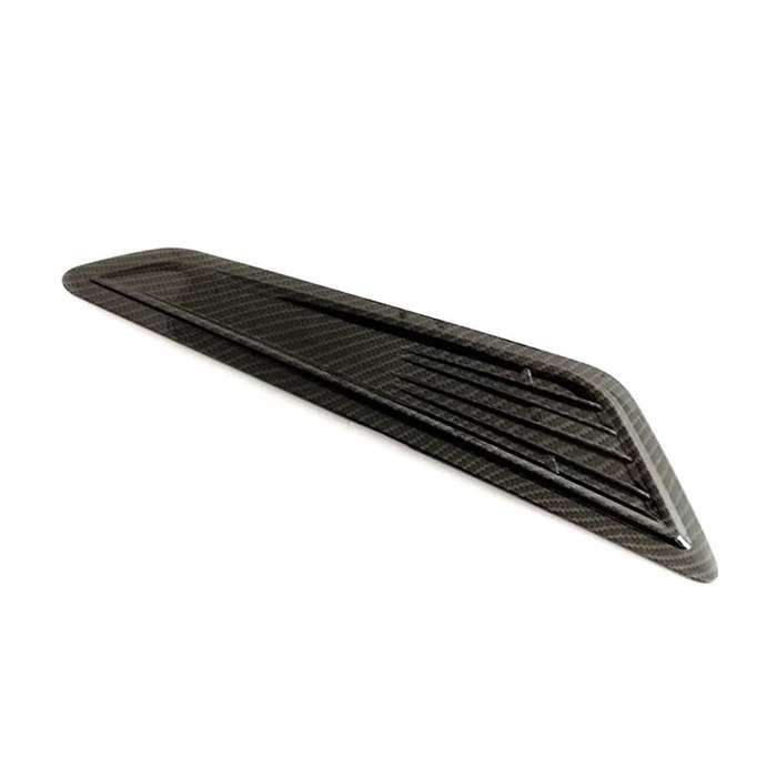 2pcs Car Decorative Front Hood Vent Covers Front Bonnet Hood Air Car Vent Scoop Cover Sticker Car Ac